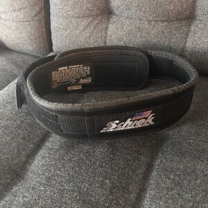 Schiek Black Weightlifting Belt